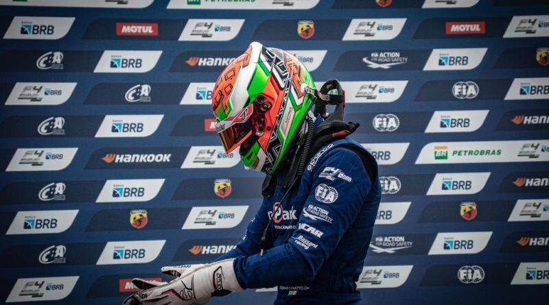 Comparatto vence em Goiânia e mantém liderança no BRB Fórmula 4 Brasil